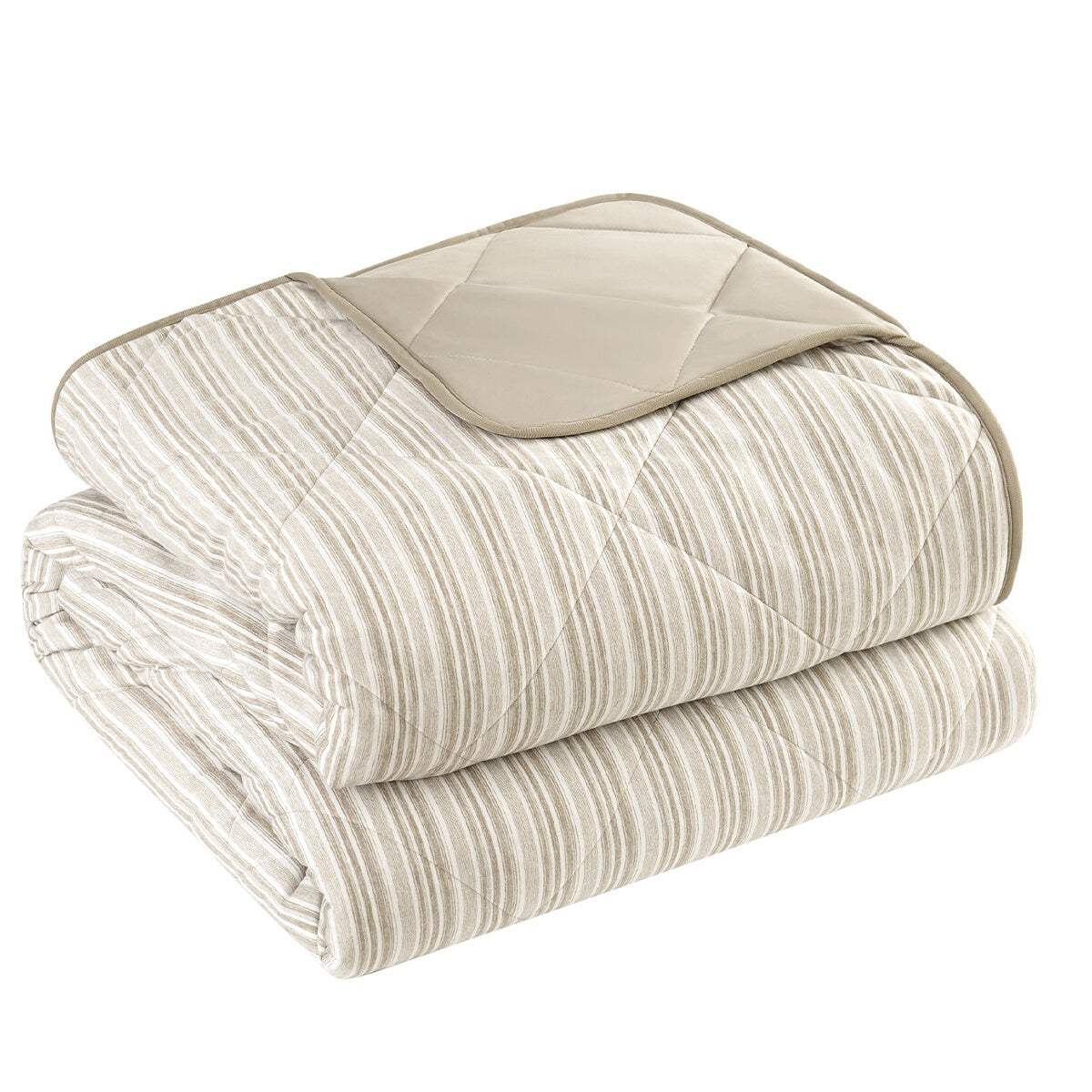 Pem America Cooling Blanket King Tan - Soft, Cooling, Machine Washable, 245x210 cm