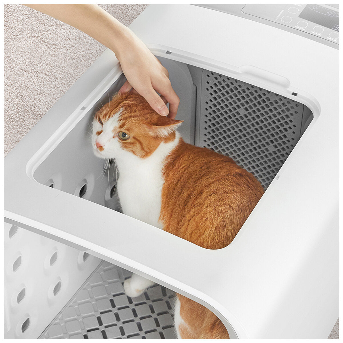 Cuckoo Nello Air Shower Pet Dryer ND-A0610FG, 8kg, Filtered Air, Detachable Parts, Voice Control