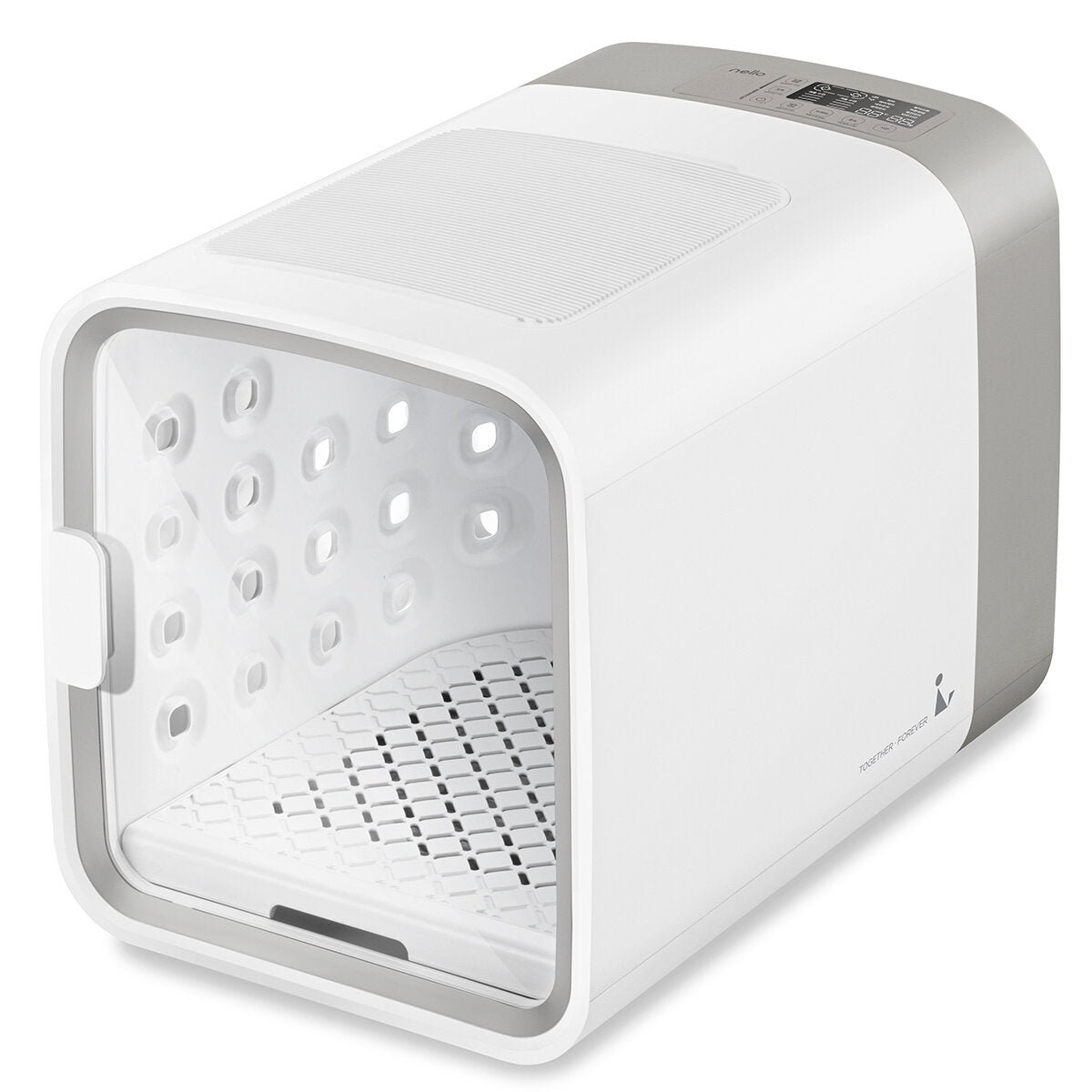 Cuckoo Nello Air Shower Pet Dryer ND-A0610FG, 8kg, Filtered Air, Detachable Parts, Voice Control