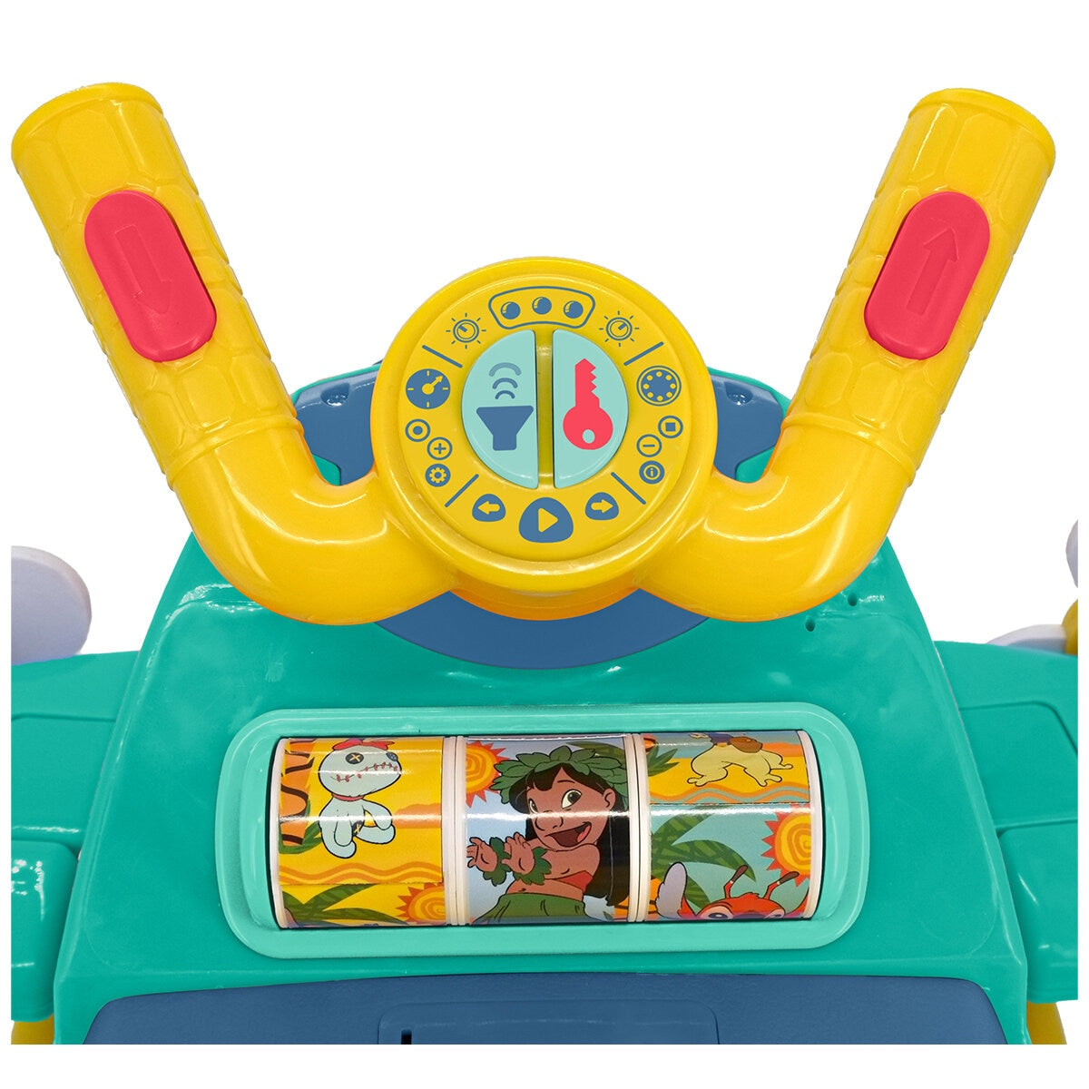 Disney Stitch & Minnie Ride-On, Light Show, Ages 12-36M