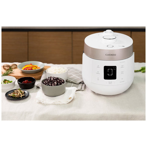 Cuckoo 6-Cup Twin Pressure Rice Cooker CRP-ST0609F, 16 Modes, Smart Tech, Non-Stick Pot - SuperSaverAU - view 1