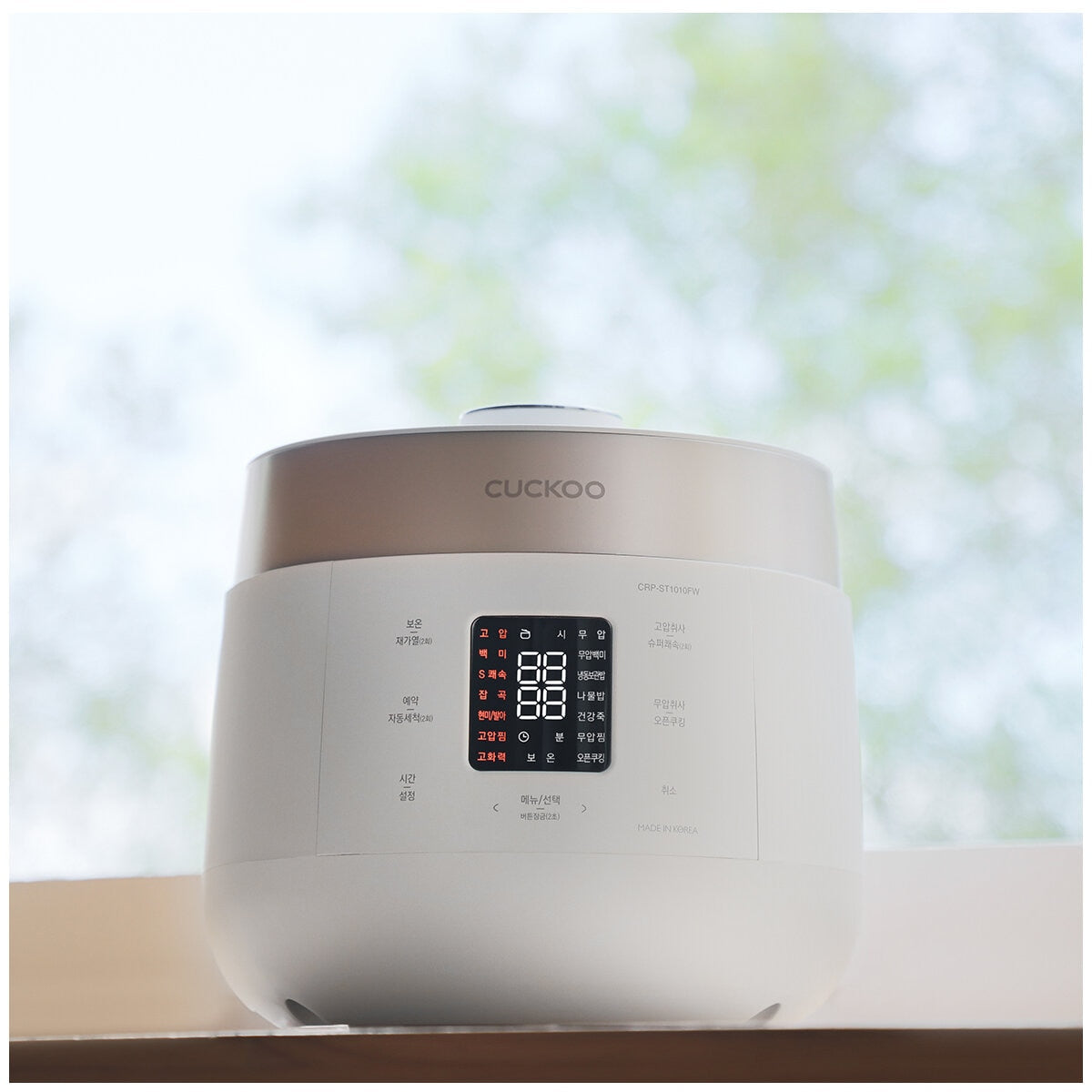 Cuckoo 6-Cup Twin Pressure Rice Cooker CRP-ST0609F, 16 Modes, Smart Tech, Non-Stick Pot - SuperSaverAU - view 8