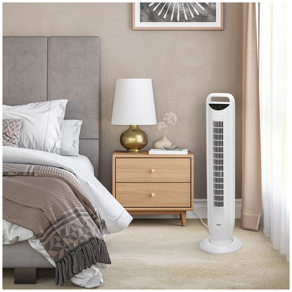 Seville Ultraslim DC Tower Fan EHF10267, 9 Speeds, Quiet, Energy Efficient, Remote Control