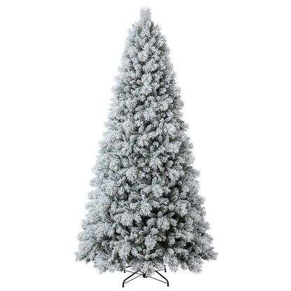 Pre-Lit Glitter Flocked Cashmere Christmas Tree 2.74M TG90M4I61D18, 1,780 LED Lights, EZ Connect