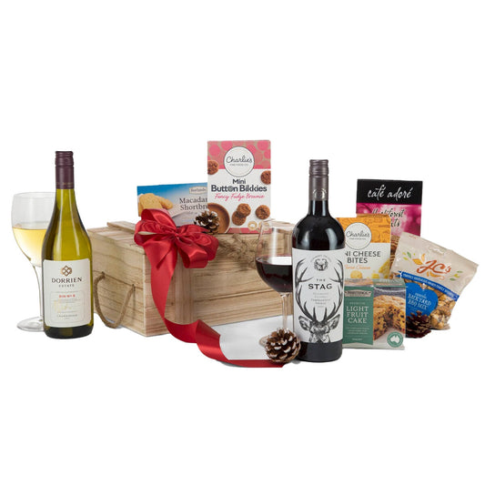 Interhampers Down Under Delight Gift Hamper BRO2425 - Australian Wines & Gourmet Treats
