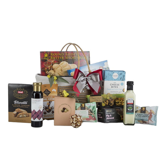 Interhampers Dinkum Delectables Gift Hamper BRO2625 - Premium Australian Treats Basket
