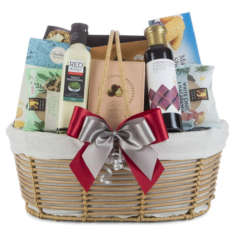 Interhampers Dinkum Delectables Gift Hamper BRO2625 - Premium Australian Treats Basket - SuperSaverAU - view 2