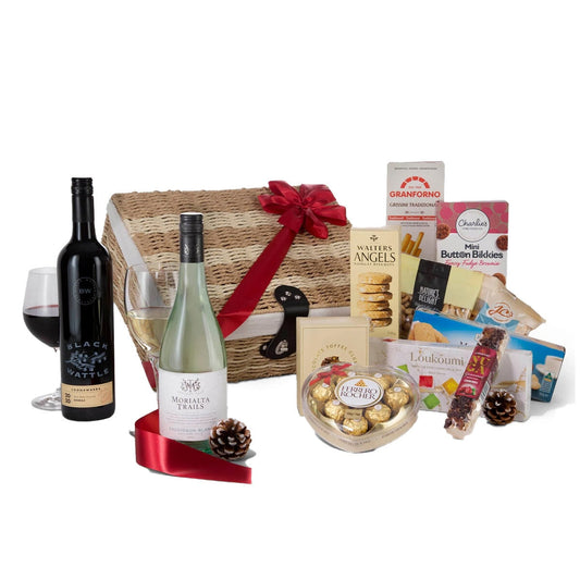 Interhampers Epicure Gift Hamper BRO3725 - Gourmet Wines & Treats, 5.4kg, Australia