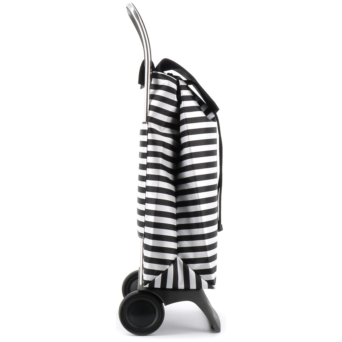 Rolser Jet LN Joy trolley - Marina Black/White finish - Lightweight 1.53kg chassis - R-JET021-2028