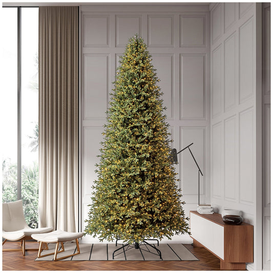 Pre-Lit Aspen Artificial Christmas Tree 3.66M, 4430 LED, EZ Connect, Model TGC0P4826D95