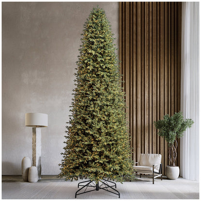 Pre-Lit Aspen Artificial Christmas Tree 4.58M, LED Lights, Model TGF0P4826D82