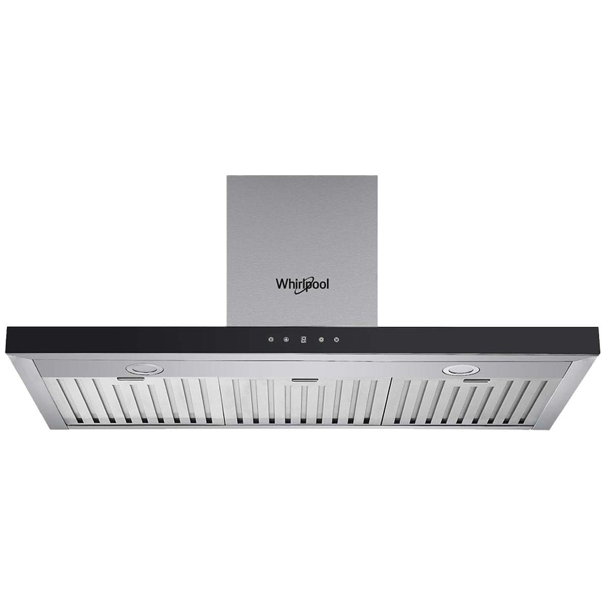 Whirlpool 90cm Auto Clean T-Box Canopy Rangehood - Stainless Steel, 1200m³/h, Invisible Oil Cup - WT9BTAXA