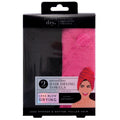 Studio Dry Microfibre Hair Towels 2 Pack SD8176PBCC - Quick Dry, Frizz Reduction, Black/Pink - SuperSaverAU - view 1