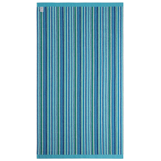Welspun Oversized Beach Towel 102x183cm Plaid, Reversible Jacquard, 100% Cotton