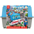 Hape Super Cityscape Transport Set E3773 - 80-Piece Railway with Battery Engine & Accessories - SuperSaverAU - view 3