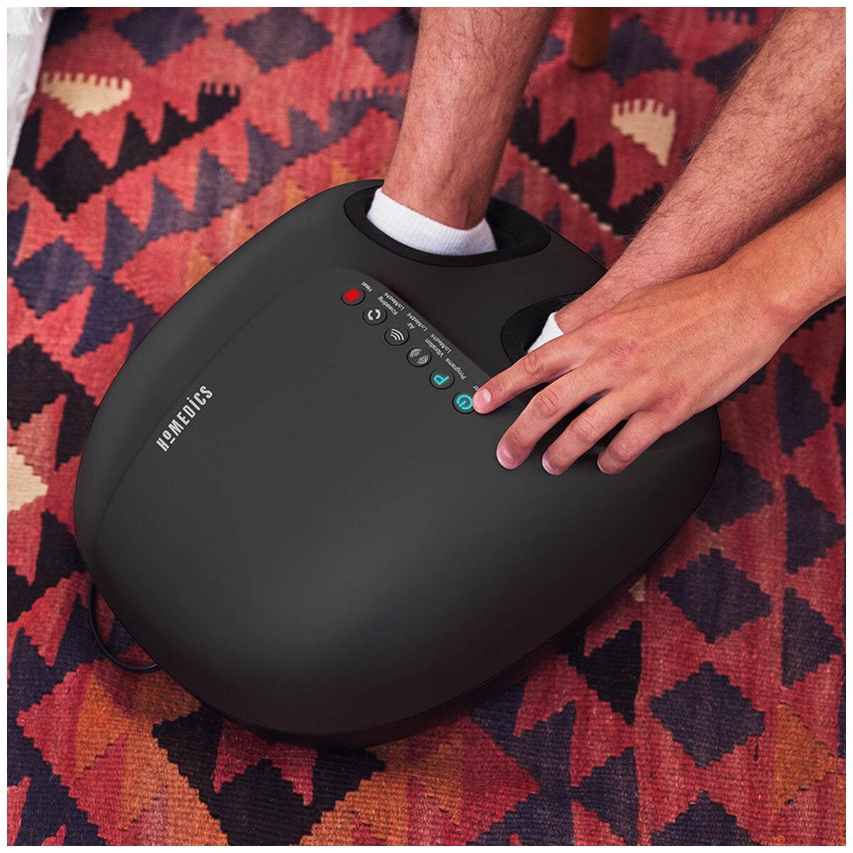 Homedics 3-in-1 Pro Foot Massager FCC-360H-AU with Heat, Shiatsu, Vibration, Air Compression