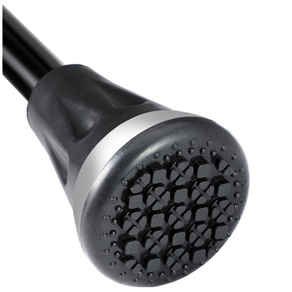 Rehand Walking Stick Black RH100754 - Foldable, Adjustable, Shock Absorption, 158kg Capacity