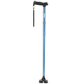 Rehand M-Quad Blue Walking Stick RH1611 - Adjustable, All-Terrain, Ergonomic Handle - SuperSaverAU - view 1