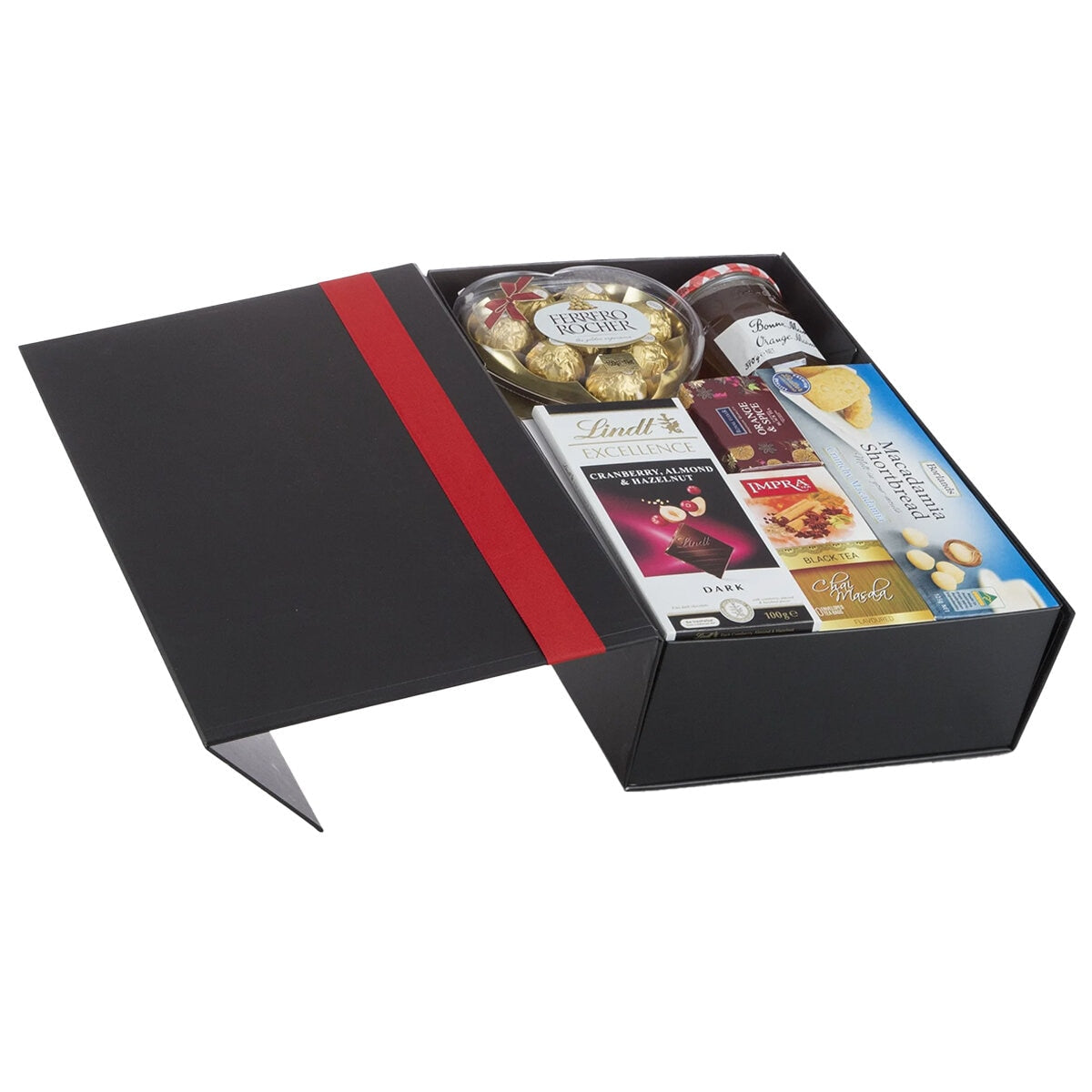 Interhampers Tea Break Giftbox Hamper BRO725 - Insulated Mug, Premium Teas, Treats, 2.4kg