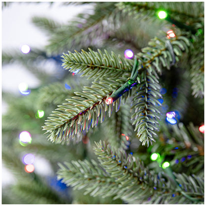 Pre-Lit Aspen Artificial Christmas Tree 2.29m TG76P4826DDE, 1,850 LED Lights, Remote Control