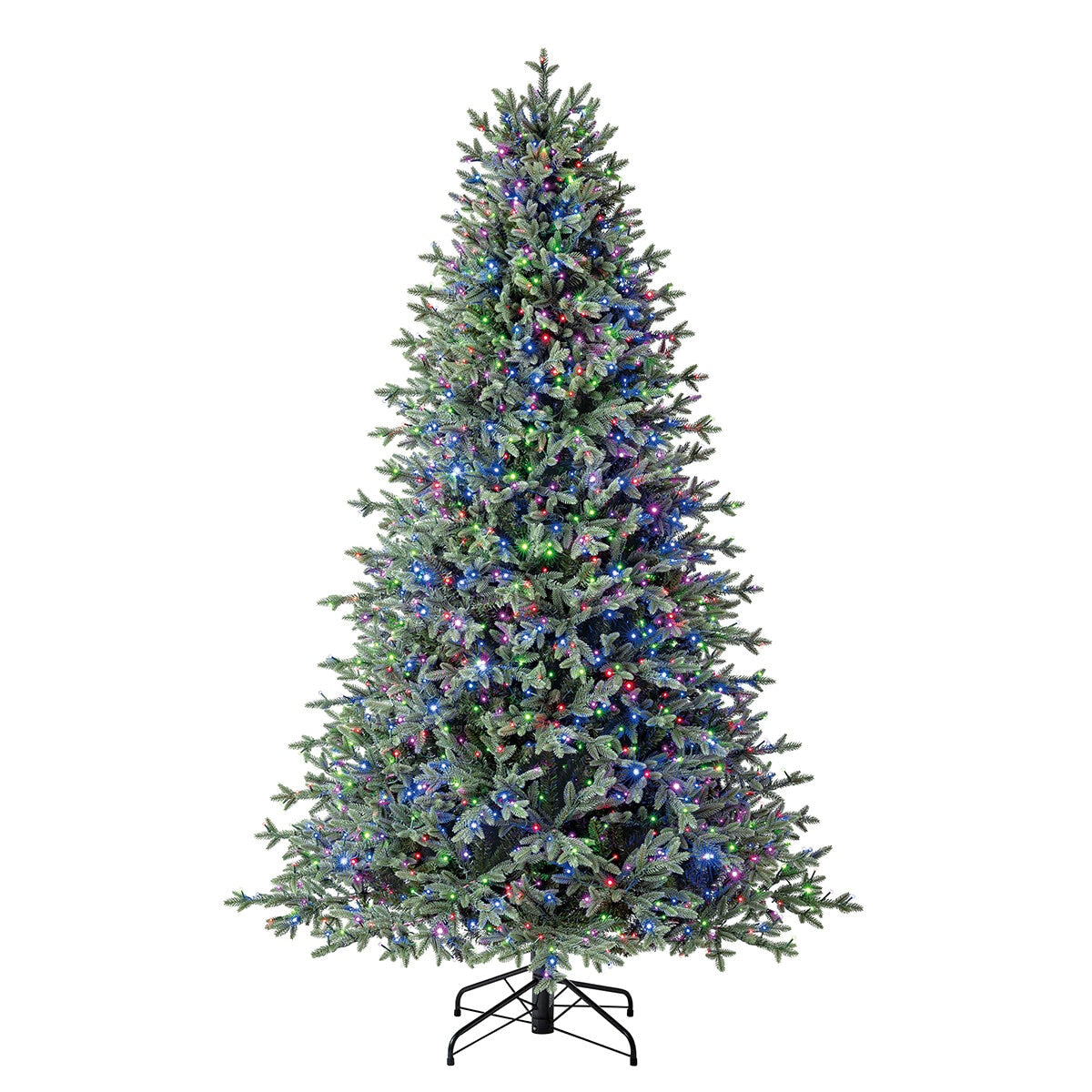 Pre-Lit Aspen Artificial Christmas Tree 2.29m TG76P4826DDE, 1,850 LED Lights, Remote Control