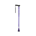 Rehand Walking Stick RH100754 - Purple, Adjustable, Foldable, Shock Absorbing Cane - SuperSaverAU - view 2