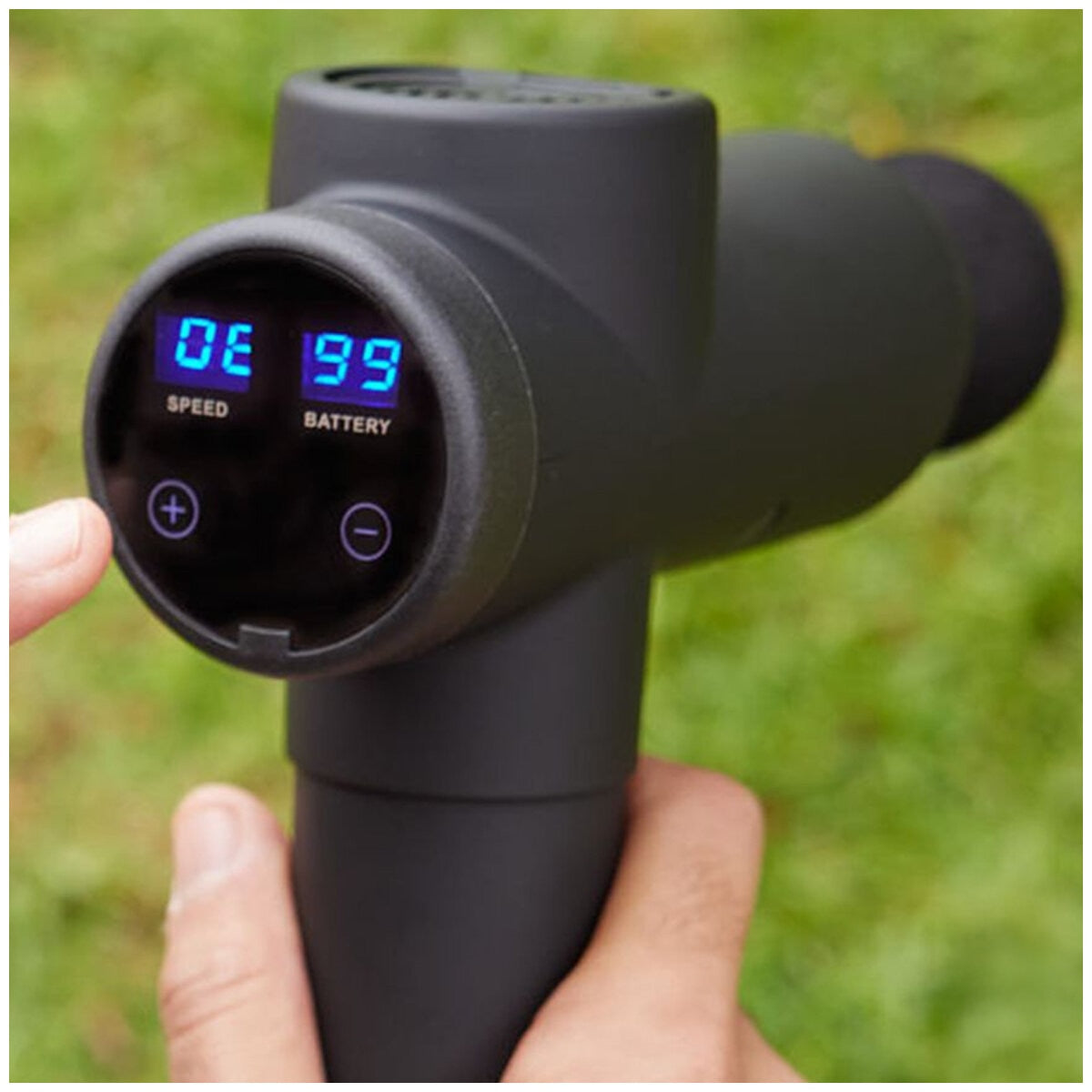 Homedics Physio Pro Percussion Massager PGM-400-AU, 3 Intensities, 4 Attachments, 4hr Runtime