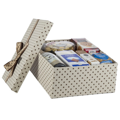 Interhampers Gift Hamper BRO2925 - Wines, Treats, Travel Mug, Elegant Presentation