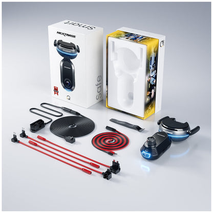 Nextbase iQ 1K Smart Dash Cam NBIQ1KAU, 1K Recording, 64GB SD, 4G, AI Security