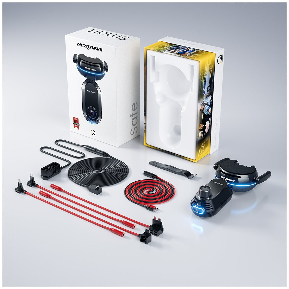 Nextbase iQ 4K Dash Cam NBIQ4KAU, 64GB SD, 4G, AI Threat Detection, Live View