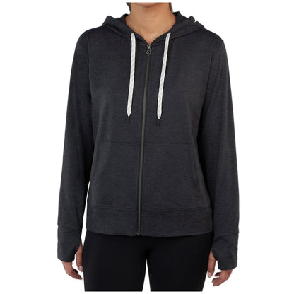 Kirkland Signature Ladies Hoodie Black - Eco-Friendly, Moisture-Wicking