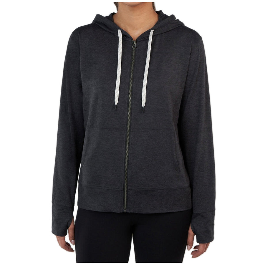 Kirkland Signature Ladies Hoodie Black - Eco-Friendly, Moisture-Wicking - SuperSaverAU - view 1