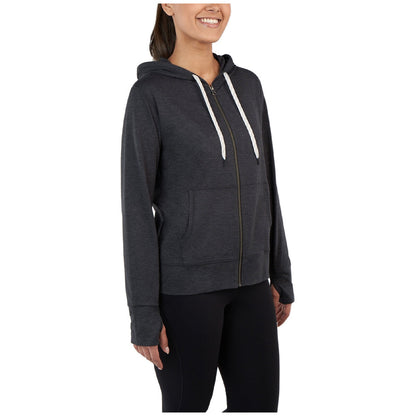 Kirkland Signature Ladies Hoodie Black - Eco-Friendly, Moisture-Wicking