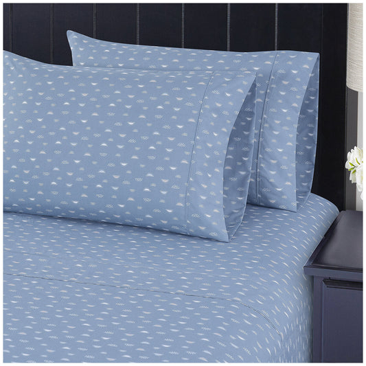 South Point Home Fashions Queen Microfiber Sheet Set, Super Suns, GRS Certified, 6-Piece