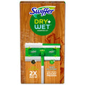 Swiffer 2-in-1 Sweeping Kit 80798886 - 16 Pack, Dry & Wet Cloths, Hard Surface Cleaner - SuperSaverAU - view 2