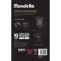 Mondella Wels Multifunction Hand Shower Set 9L/min 280mm Black Matte - Water Saving - SuperSaverAU - view 5