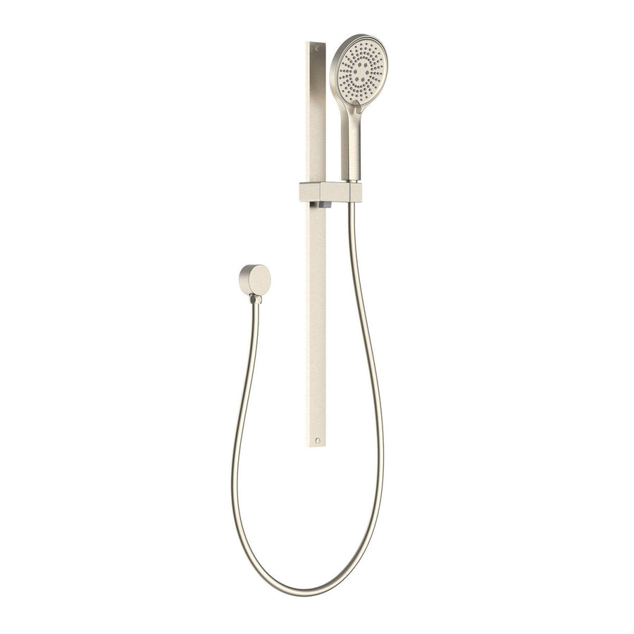 Mondella Resonance Shower Rail Set - 5 Function - 125mm x 715mm - Brushed Nickel - SuperSaverAU - view 1