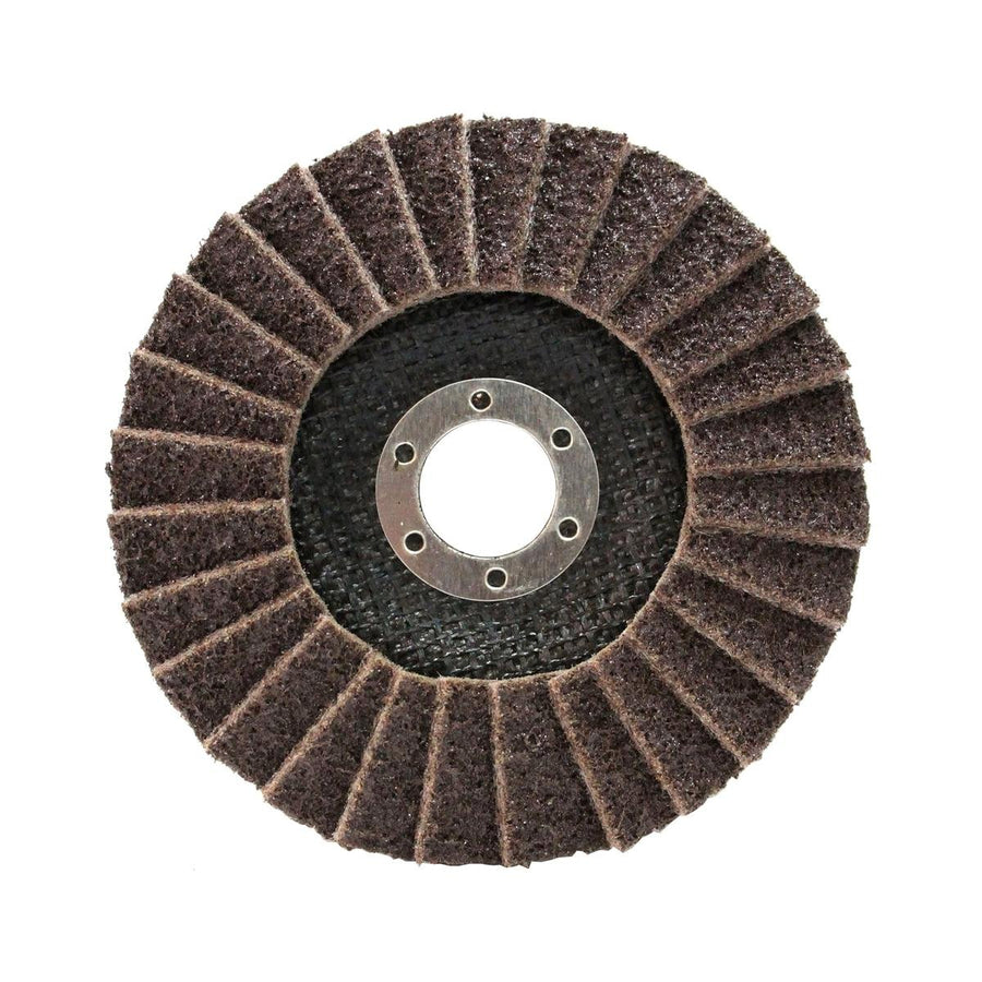 Josco Poly Flap Disc - 125mm Coarse - Synthetic - Satin Finish - SuperSaverAU - view 1