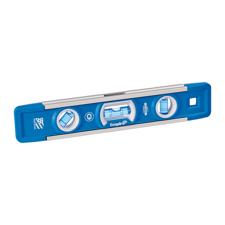 Empire 225mm Magnetic Torpedo Level with E-Band Vials