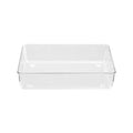 Boxsweden 23 x 15 x 5cm Crystal Storage Tray, Clear PET, 2L, Stackable