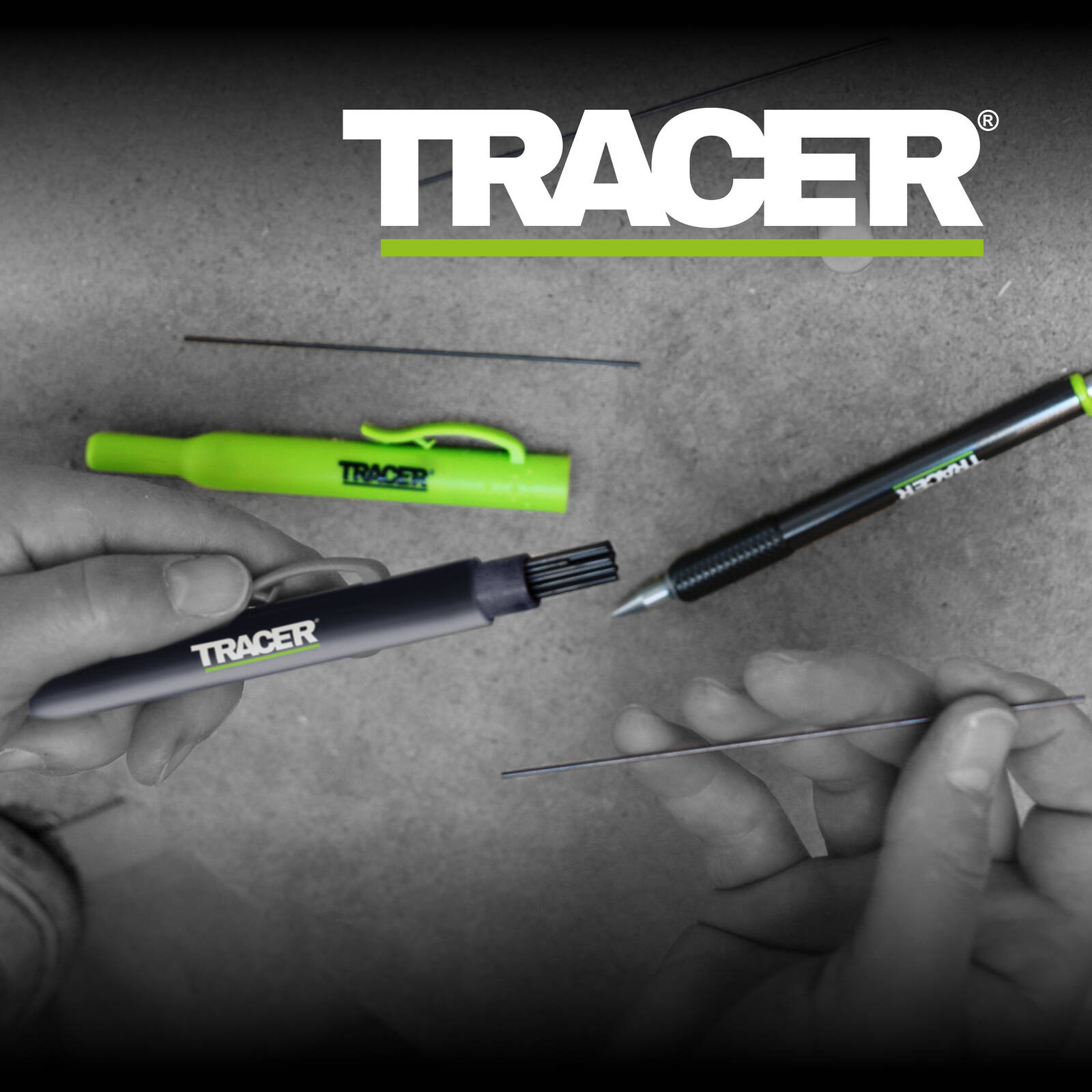 Tracer Pro 1.3mm 2B Graphite Replacement Leads 24 Pack