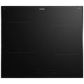 Omega 60cm ceramic cooktop - 4 zones, touch controls, 99 minute timer, black glass - OCC604TZ