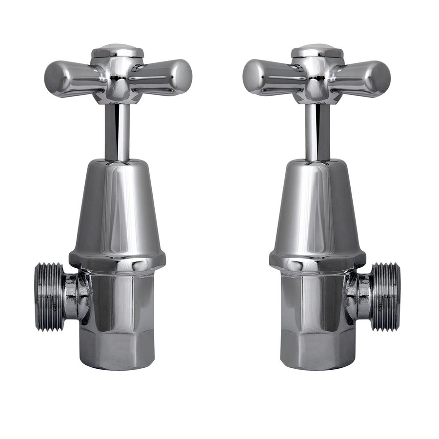 Ezyfix Chrome Classic Washing Machine Taps - 135mm Brass - Easy Install - SuperSaverAU - view 1