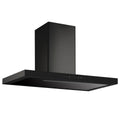 Glem Gas 90cm Wall Mounted Canopy Rangehood - 800m³/h Extraction, Matte Black, Touch Controls - CK90CTF