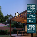 Brilliant 50W Grey Ranger III LED Panel Flood Light 285mm x 235mm - SuperSaverAU - view 4