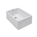Turner Hastings Belfast 60 x 46 Single Bowl Butler Sink - Fine Fireclay, White Gloss, 39L - 7400