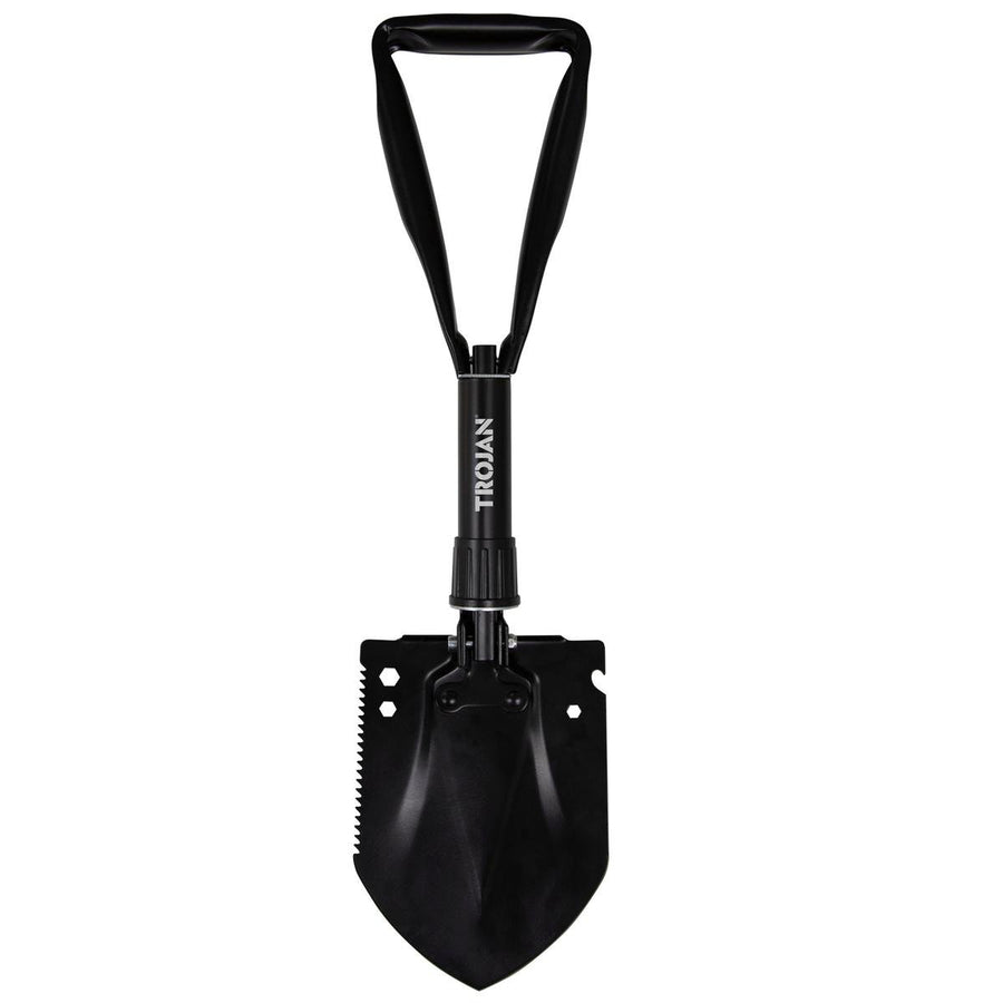 Trojan Folding Camping Shovel - Steel - 180mm x 350mm - Carry Bag Included - SuperSaverAU - view 1
