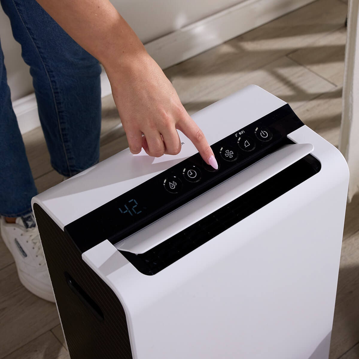 Ausclimate Desiccant 10L Smart Dehumidifier - Wi-Fi Control, Digital Controls, 0-40°C - ACD200