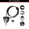 Master Lock 1.8m x 5mm Mini Python Adjustable Locking Cable - Vinyl Coated Braided Steel