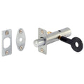 Gainsborough Satin Chrome Door Security Bolt 60mm Zinc Keyed Security - SuperSaverAU - view 1